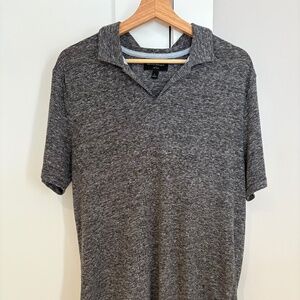 Banana Republic buttonless polo